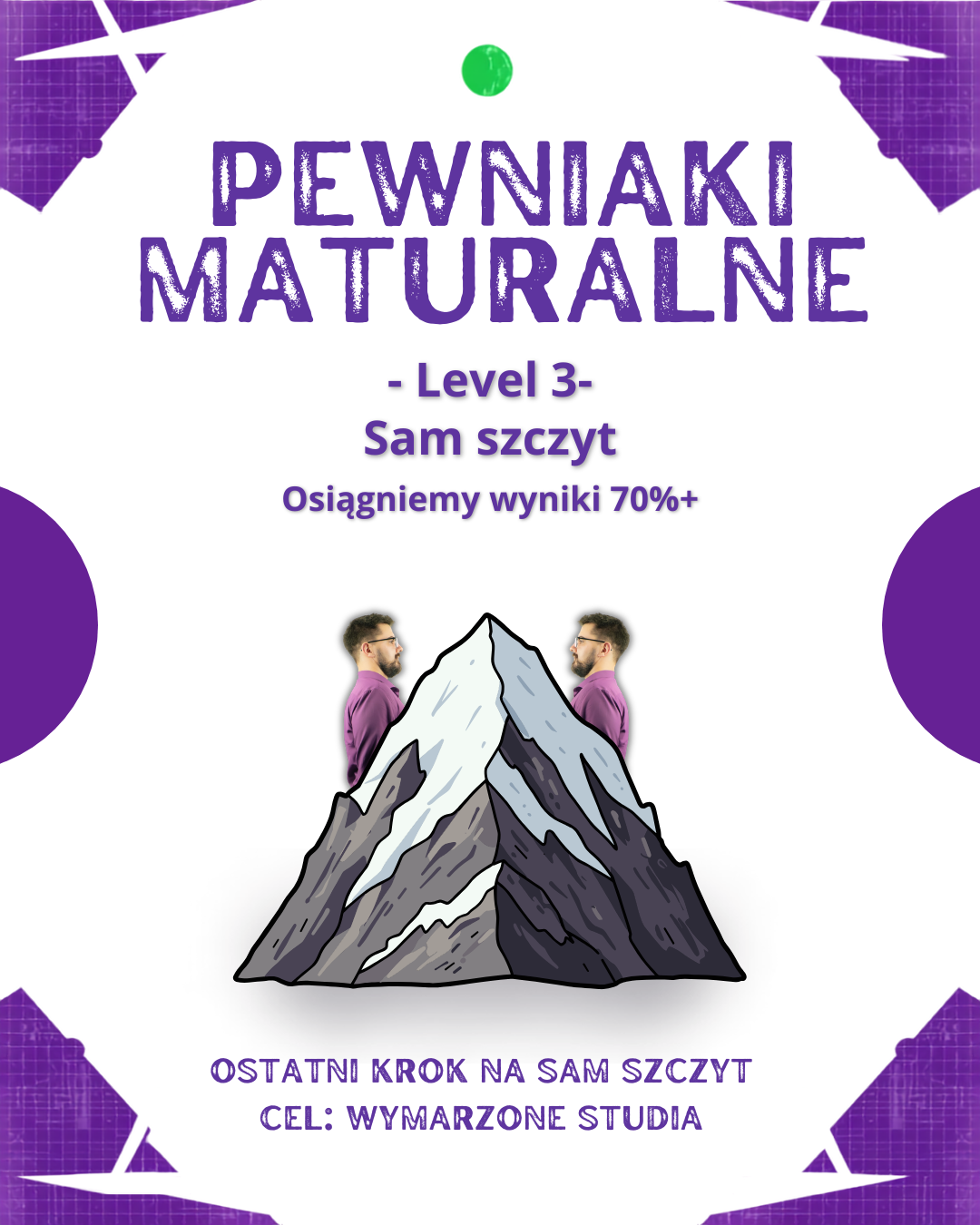 Pewniaki Maturalne Level 3. Sam szczyt